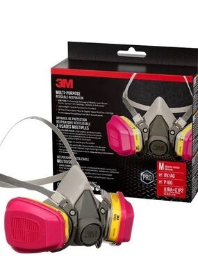 3M multi-purpose respirator. Size M
